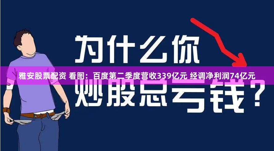 雅安股票配资 看图：百度第二季度营收339亿元 经调净利润74亿元